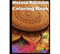 Relaxing Henna Pattern Coloring Book
