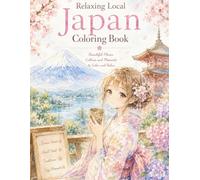 Relaxing Local Japan Coloring Book