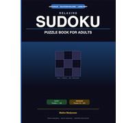 Relaxing Sudoku puzzle book for adults: 200 Large Print Easy to Medium Puzzles for Seniors & Beginners | Brain Training & Stress Relief
