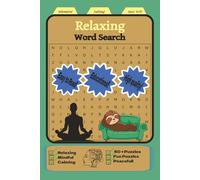 Relaxing Word Search Puzzle Book: Word Searches with Easy to Read Print about Mindfulness, Calming, Relaxation and More| 6x9 inches, 110 pages | 50+ ... … Gift for Vacations, Holidays and Freetimes