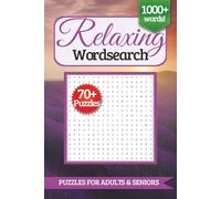 Relaxing Word Search Puzzle Book: Word Searches with Easy to Read Print about relaxation, serenity, confidence and more | 6x9 inches, 140 pages | 70 ... Gift for Vacations, Holidays and Birthdays