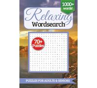 Relaxing Word Search Puzzle Book: Word Searches with Easy to Read Print about relaxation, serenity, confidence and more | 6x9 inches, 140 pages | 70 ... Gift for Vacations, Holidays and Birthdays