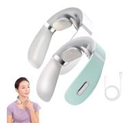 Relaxnecker Neck Massager, 2024 Portable Relaxnecker Neck and Back Massage, Relaxnecker Neck Massager with Heat, Neck Massager for Men Women, 5 Modes & 15 Gears (2Pc Mix)