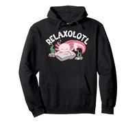 Relaxolotl Axolotl Dormire Divertente Felpa con Cappuccio