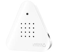 RELAXOUND ORIGINAL Lakesidebox "White" - Cassa di risonanza naturale moderna - Atmosfera rilassante del lago della foresta - Sensore di movimento con suono - Strumento rilassante