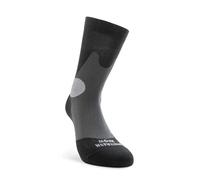 Relaxsan Calzini da Lavoro Uomo Donna Corti, Rinforzati, per Scarpe Antinfortunistiche, Compressione Graduata 18-22 mmHg, Made in Italy, Work W101 (nero, 2-S)