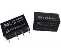 Relay HJR1-2CL-24V HJR1-2C-L-24V HJR-1-2C-L-24V HJR12CL24V 24VDC 24V DC24V DIP8 20PCS/LOT