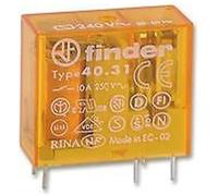 Relay, PCB, SPDT, 24 VAC, 10 A - 40.31.8.024.0000 - Finder