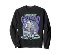 Relazione A Distanza Missing My Girlfriend Is My Cardio Felpa