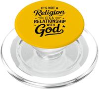 Relazione Dio non una religione Fede cristiana PopSockets PopGrip per MagSafe