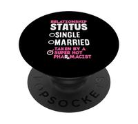 Relazione presa da una calda moglie farmacista PopSockets PopGrip Adesivo