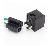 Relè 1 coppia 12V 12Volt 40A Auto Automotive Relay Socket 40 Amp e fili
