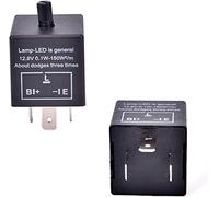 Relè 1 Pc 12V 3-Pin LED flash lampeggiante for auto regolabile for indicatori di direzione CF13