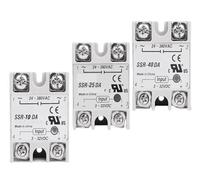 Relè 10A 25A 40A monofase Modulo 3-32V Ingresso CC 24-380V Uscita CA Alta SSR-10DA25DA40DA(DA (DC-AC),10A)