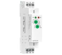 Rele 10A a Funzione Singola con Scompaggio Ritardato, 1 SPDT Interruttore Smart Temporizzato GRT6-B1 AC230V Relay, Relè Elettronico per Automazione Illuminazione e Attrezzature
