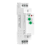 Rele 10A a Funzione Singola con Scompaggio Ritardato, Single relay GRT6-B1 AC/DC24V-240V, 1 SPDT Interruttore Smart Temporizzato, Relè Elettronico per Automazione Illuminazione e Attrezzature