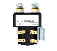 Relè 12V 24V 36V 48V 60V 72V Contattore batteria Contattore carrello elevatore CC CZW 100A normalmente aperto(Coil voltage 12VDC)