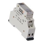 RELÈ 24VAC AD IMPULSI MECCANICO (PASSO-PASSO) 10A 1NO DIN TSRE024-TECRE024DI TECNOSWITCH