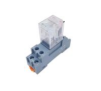 relè, 5 pezzi HH52P 54P HH62P Contatto in argento Bobina in miniatura Interruttore elettromagnetico generale con base MY2NJ MY4NJ LY2NJ(SA2N LY AC110V 10A)