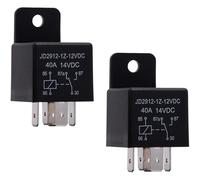 Relè 5 Pin, 12V, 40A, SPDT, montaggio pannello, auto, 2 pezzi