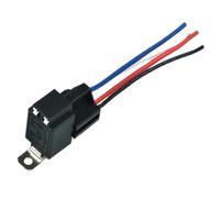 Relè a 4 pin da 12 V con base for presa, prese precablate da 30 A, impermeabili