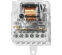 Relè a impulso Incasso Finder 26.03.8.024.4000 1 NA, 1 NC 24 V/AC 10 A 2500 VA