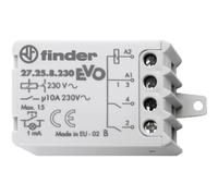 Relè a impulso Incasso Finder 27.25.8.230.0000 2 NA 230 V/AC 10 A 2300 VA 1 pz.