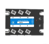 Relè a semiconduttore trifase 380 V 120 A DC controllato | Controllo DC affidabile, efficiente per l'industria, uscita AC 380V, capacità 120A, durevole