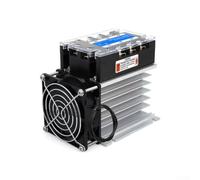 Relè a semiconduttore trifase industriale controllo DC modulo CA con dissipatore di calore per ingresso 3-32 V e uscita 24-480 V fino a 100 A (40 A)