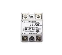 Relè a stato solido 12v 24v SSR-10AA SSR-25AA SSR-40AA 10A 25A 40A 80-250V AC A 24-380V AC SSR 10AA 25AA 40AA Alimentazione relè(10AA)