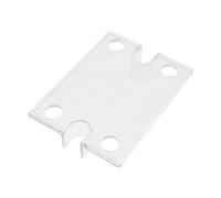 Relè a stato solido 3-32V SSR-10DA/25DA/40DA/50DA/60DA/75DA/100DA Uscita a relè 24-380V AC Coperchio protettivo del dissipatore di calore(Protective Cover)