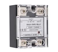 Rele a Stato Solido 40A DC AC 24-480V Modulo SSR per CNC | Automazione Industriale Controllo Motore AC Illuminazione Pubblica Custodia Ignifuga Resina Sigillata