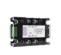 relè a stato solido Modulo regolatore di tensione a isolamento completo monofase 220 V CA 25-200 A con kit ventola dissipatore di calore(Only Module,40A)
