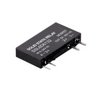 relè a stato solido Relè a stato solido ultracompatto a basso profilo Tipo di interfaccia 5V12V24V Controllo CC AC 6A 2A uno normalmente aperto(D-D 2A)