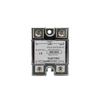 Relè a stato solido SSR-10VD SSR-40VD SSR 25A 80A 100A Modulo regolatore di tensione relè a stato solido monofase Ingresso 0-10V Uscita 220VAC Radiatore(40A)