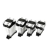 Relè a stato solido SSR 24-480 V CA Dissipatore di calore Monofase Montaggio su guida DIN 10 A 25 A 40 A 60 A 80 A 100 A 120 A DA AA DD Passaggio for lo zero(60A)