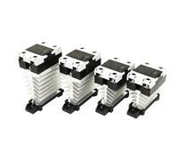 Relè a stato solido SSR 24-480 V CA Dissipatore di calore Monofase Montaggio su guida DIN 10 A 25 A 40 A 60 A 80 A 100 A 120 A DA AA DD Passaggio for lo zero(DC control DC,60A)