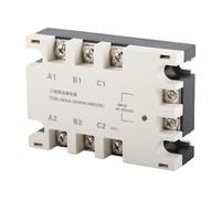 Relè a stato solido SSR AC-AC a 3 fasi, ingresso 90-250 VAC 24-480 VAC carico, TSR-40AA-H, relè a stato solido per CNC, automazione industriale, semaforo, a prova di esplosione e ad alta velocità di