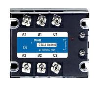 Relè a stato solido trifase DC-AC AC-AC 3-SSR 10A 25A 40A 60A 80A 100A 120A 200A 70-280V AC Controllo 24-480V 40AA 40DA(DC control AC,100DA (DC-AC))