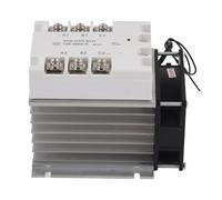 Relè a Stato Solido Trifase, Modulo di Controllo Avanzato, 480VAC - Operazione Stabile, Protezione, per Controllo Automatico (TSR-60DA-R Con radiatore)