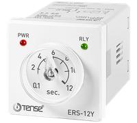 Relè a tempo 230 V/AC a 8 pin, 48 x 48 mm 0-12s