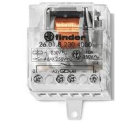 Relè ad impulsi Finder passo passo 10A 230VAC 1NO 260182304000