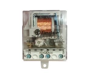 Relè ad impulsi Finder passo passo 10A 24VAC 1NO 260180244000