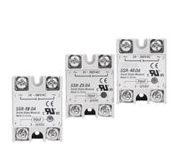 Relè allo stato solido 10A 25A 40A monofase Modulo Ingresso 3-32V Uscita 24-380V CA SSR-10DA SSR-25DA SSR-40DA(DD (DC-DC),60A)