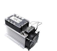 Relè Allo Stato Solido Trifase SSR Zero Cross Relè Di Carico Trifase 3-32VDC Controllo Con Radiatore 380V10A 25A 40A 60A 80A 100A(AC-AC,60A)