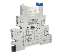 Relè ausiliario separato Modulo relè - presa + relè per guida DIN, 6 A, NO+NC