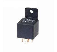 Relè auto 40A 12V24V DC 1.8W Pompa olio Condizionatore d'aria Fan fari lontani e vicini 4 piedi 5(DC24V 5 feet)