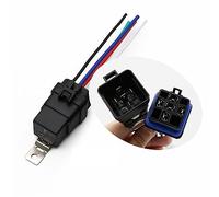 Relè auto for automobile sigillato integrato cablato DC12V 40A 5 pin 4 relè automatico + supporto con fili di lunghezza 105 mm 1 pz(5 Pin)