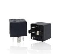 Relè automatico 1Pcs 12v24V 40A con staffa in ferro Relè automobilistico del corno della luce della distanza del ventilatore dell'aria condizionata(12v 40A 4pin)