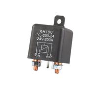 Relè automobilistico ad alta potenza Contattore di corrente relè di avviamento a 4 pin normalmente aperto KH180YL-200A/120A Componenti elettronici (Size : DC24V 120A)